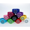 Yxl-885 nuevos niños unisex niños de dibujos animados lindo Escarabajo Slap Snap Bendable reloj de pulsera de cuarzo de goma